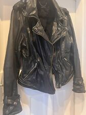 Muubaa leather jacket for sale  NEWCASTLE UPON TYNE
