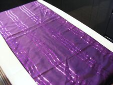 purple bed runner for sale  BUDE