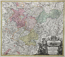 landkarte homann 1730 gebraucht kaufen  Deutschland