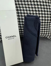 Toalha de mão Chanel Beauty azul marinho rosto 30cm x 30 cm nova caixa presente VIP comprar usado  Enviando para Brazil