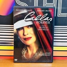 DVD Callas Forever 2002 Jeremy Irons Fanny Ardant Região 1, usado comprar usado  Enviando para Brazil