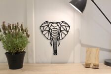 Geometric elephant head for sale  SKIPTON