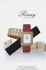 Advertising watch poiray d'occasion  Expédié en Belgium