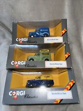 3 Vintage Corgi Classics Boxed Morris Minor Vans for sale  BRIDGEND