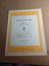 Chopin walzer 0298 gebraucht kaufen  Seeg