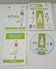 Wii Fit Plus (Nintendo Wii) Completo con Manual Probado Funciona Equilibrio Fitness segunda mano  Embacar hacia Argentina