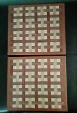 Two wooden trivets for sale  NEWCASTLE UPON TYNE