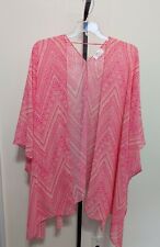 Kimono feminino Nymphe Los Angeles rosa/marfim envoltório ruana boêmio tamanho único comprar usado  Enviando para Brazil