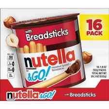 Paquete de Snacks Nutella and Go Avellanas Untadas con Palillos de Pan 16 quilates/1,8 oz.- Nuevo segunda mano  Embacar hacia Argentina
