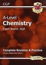 A-Level Chemistry: AQA Year 1 & 2 Complete Revision & Practice w... by CGP Books segunda mano  Embacar hacia Argentina