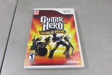Guitar Hero World Tour Nintendo Wii Video Game No Manual for sale  Shipping to South Africa