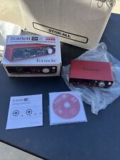 Focusrite Scarlett 2i2 USB Audio Interface 1st Generation? Read for sale  Shipping to South Africa