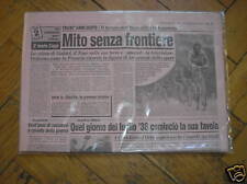 Morte coppi gazzetta usato  Torino