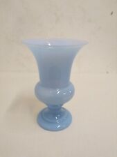 Opaline blue vase d'occasion  Expédié en Belgium