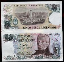 Argentina 1983 pesos for sale  Oceanside