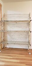 French Bakers Rack (Hard to find) Glass for shelves included. for sale  Perry