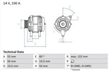 Bosch 0986047280 generator gebraucht kaufen  Bautzen-Umland II