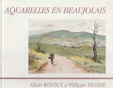 Aquarelles beaujolais allain d'occasion  Mayenne