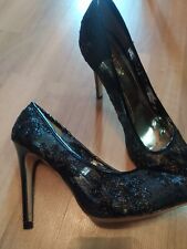 High heels schwarz gebraucht kaufen  Weißenborn,-Pölbitz