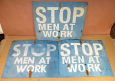 signs men working for sale  Winton