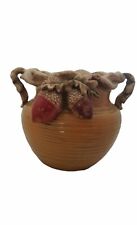 3 decorative clay flower pots for sale  Bryan