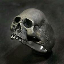 Black skull head for sale  Shipping to Ireland