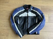 perforated leather motorcycle jacket for sale  CHESTERFIELD