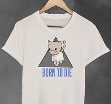 Camiseta unissex Lana Del Rey gato. Mercadoria de presente Lana Born To Die, lua de mel comprar usado  Enviando para Brazil