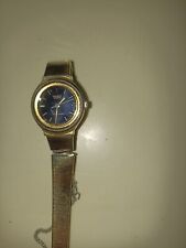 Relógio de pulso feminino vintage Orient quartzo Japão ouro D859HD-00CS aço inoxidável comprar usado  Enviando para Brazil