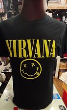 Shirt nirvana smile usato  Napoli