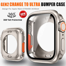 Protetor de tela capa ultra mudança para Apple Watch Series 9 8 7 6 SE comprar usado  Enviando para Brazil