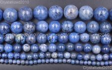 Natural Sunset Dumortierite Gemstone Round Beads 4mm 6mm 8mm 10mm 12mm 14mm 16" for sale  Shipping to South Africa