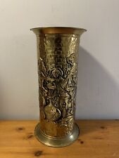 Pressed brass umbrella for sale  POOLE