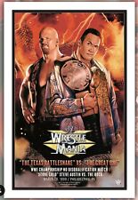 wrestlemania poster for sale  BASILDON