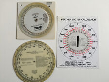 Usato, Nautical Slide Rule 105, WIND Plotting Board , Weather Factor calculator usato  Varese