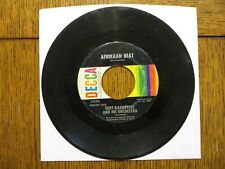 Bert Kaempfert & His Orchestra - Afrikaan Beat - Decca 31350 7" Single G+ segunda mano  Embacar hacia Argentina