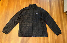 Patagonia Men’s Nano Puff Jacket Primaloft Full Zip Black XL for sale  Graham
