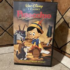 vhs pinocchio usato  Roma