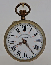 Usado, Taschenuhr System Roskopf Reconvilier Watch "Sinaia" Stahl/Nickel um1905 (99643) comprar usado  Enviando para Brazil