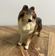 Vintage Ceramic Collie “Lassie” Dog Figurine. Collectible Animal Figure. for sale  Shipping to South Africa