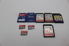 SD Card Lot (9 SD Cards) for sale  Shipping to South Africa