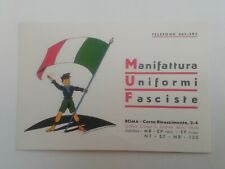 Cartolina pubblicitaria manifa usato  Roma