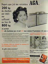 1956 advertising aga d'occasion  Expédié en Belgium