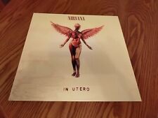 Nirvana In Utero Vinyl LP Kurt Cobain Excellent Colour Condition  comprar usado  Enviando para Brazil