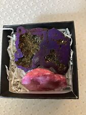 aura quartz geode for sale  LONDON