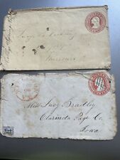 1860 postal stationery for sale  THATCHAM