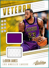 2019 Panini Absolute Memorabilia Double Jersey Patch - LeBRON JAMES Digital Card for sale  Shipping to South Africa