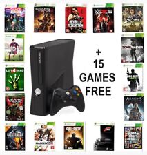 Xbox 360 Slim  250gb Console with Games Bundle - Super Fast Delivery for sale  Shipping to South Africa