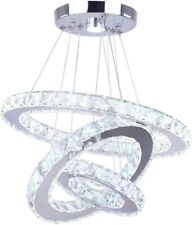 Modern crystal chandeliers for sale  SALFORD