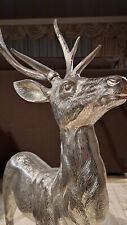 Hirsch aluminium skulptur gebraucht kaufen  Steinau